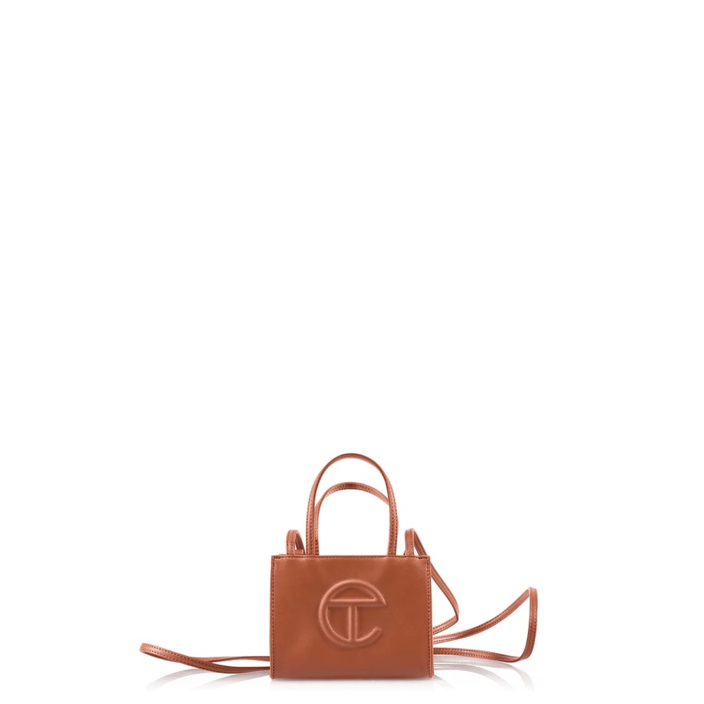 Telfar Tan Small Bag COMES WITH TELFAR DUSTER BAG, NEVER WORN